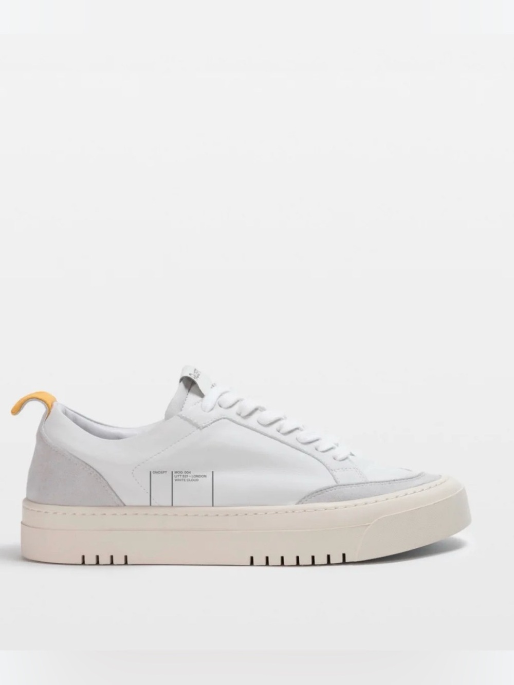 Oncept London Women’s White Cloud Sneaker